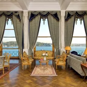 Ciragan Kempinski with Bosphorus view