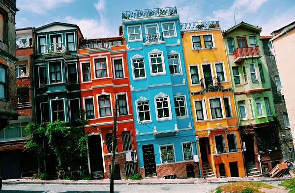 Fener Balat Colorful Houses
