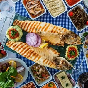 Fish Menu Istanbul