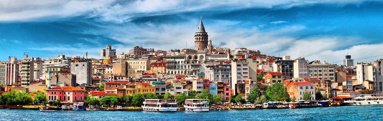 Galata Tower view from Old Town 2