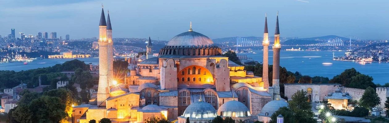 Hagia Sophia at Night Istanbul 3