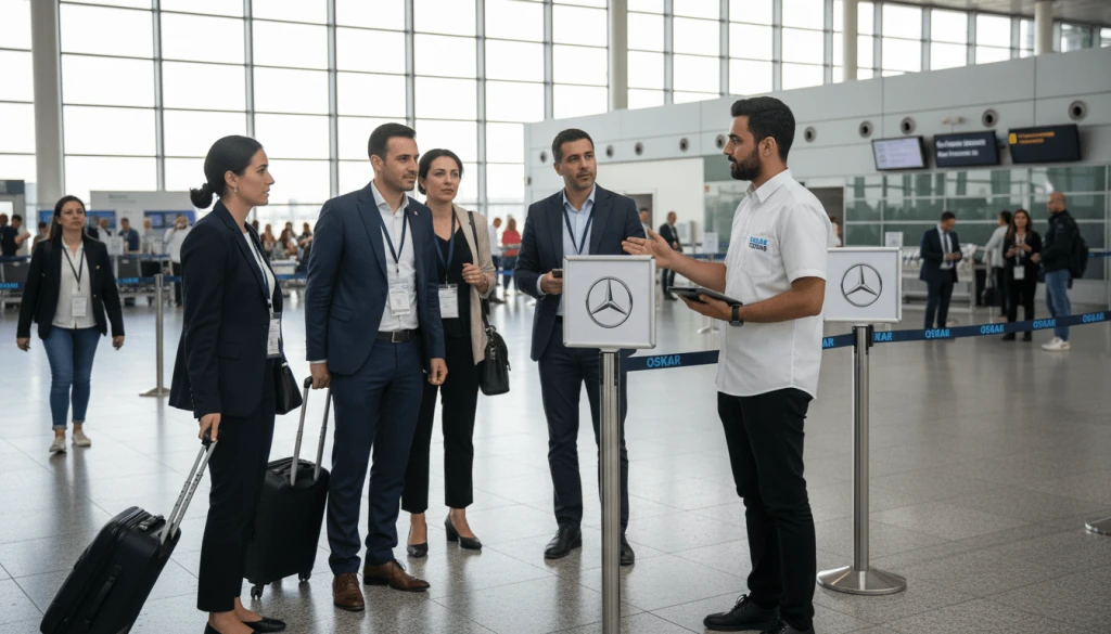 Airport meet and greet service for MICE groups in Istanbul with professional event coordination